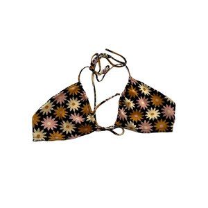 RESA Bikini Top in Black Floral